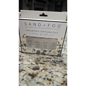 SAND + FOG 4 FALL SCENTS 4 PACK OF 10ML FRAGRANCE DIFFUSER OILS PUMPKIN NIB